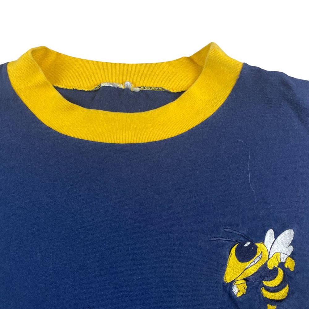 Vintage 90’s Georgia Tech Ringer T-shirt - Picture 3 of 4